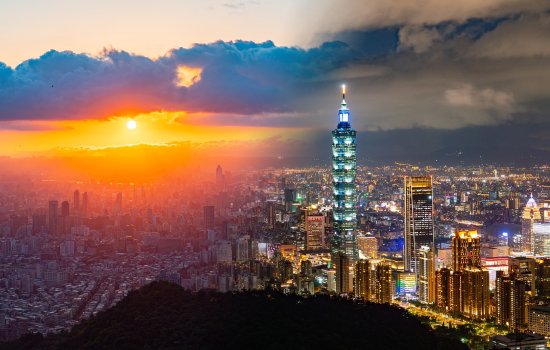 Taipei at Sunset