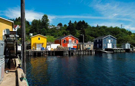 Colourful docks