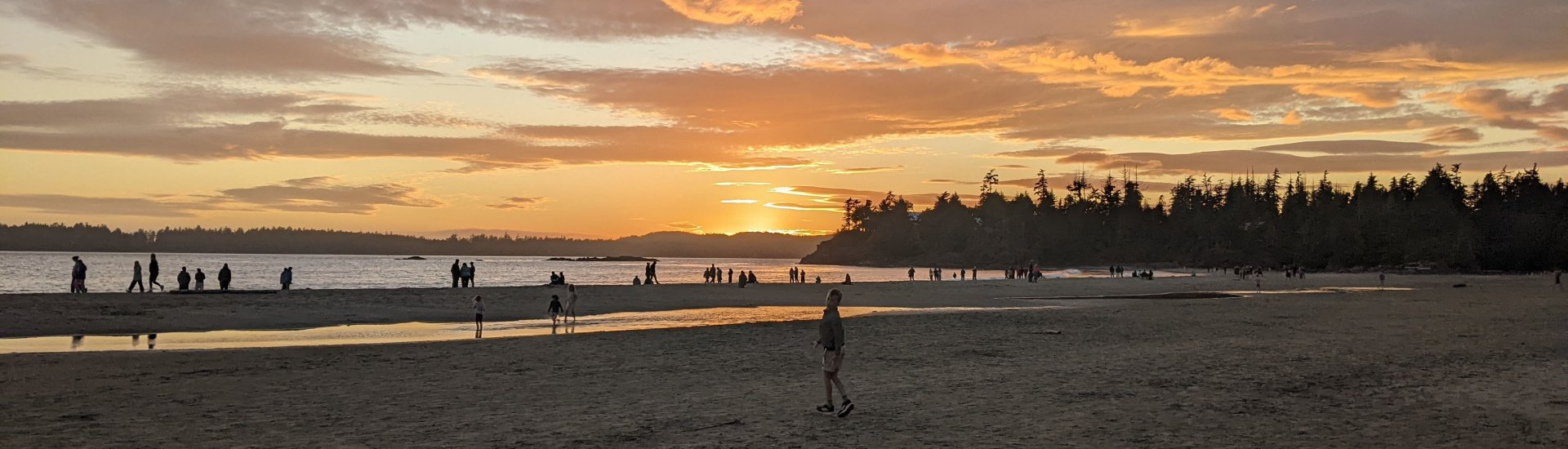 Sunset in Tofino