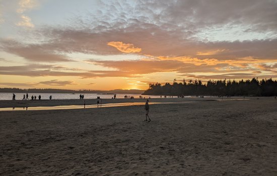 Sunset in Tofino