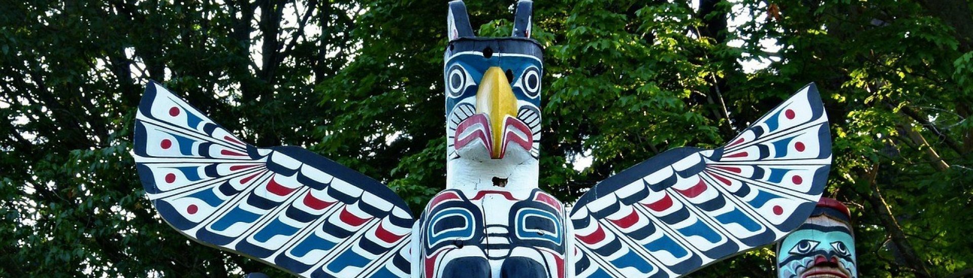 Totems in Stanley Park