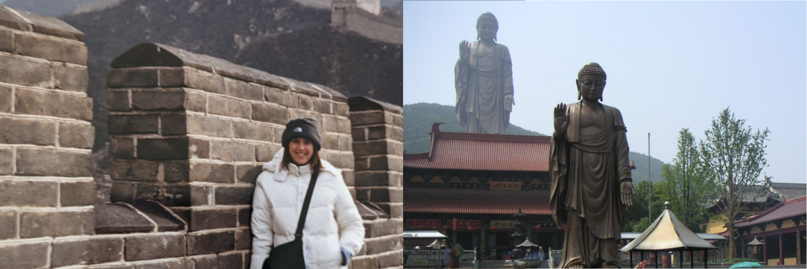 Me on Great Wall, Wux Buddha