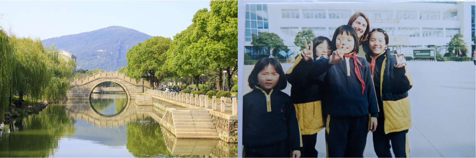 Wuxi Bridge, Me & my students