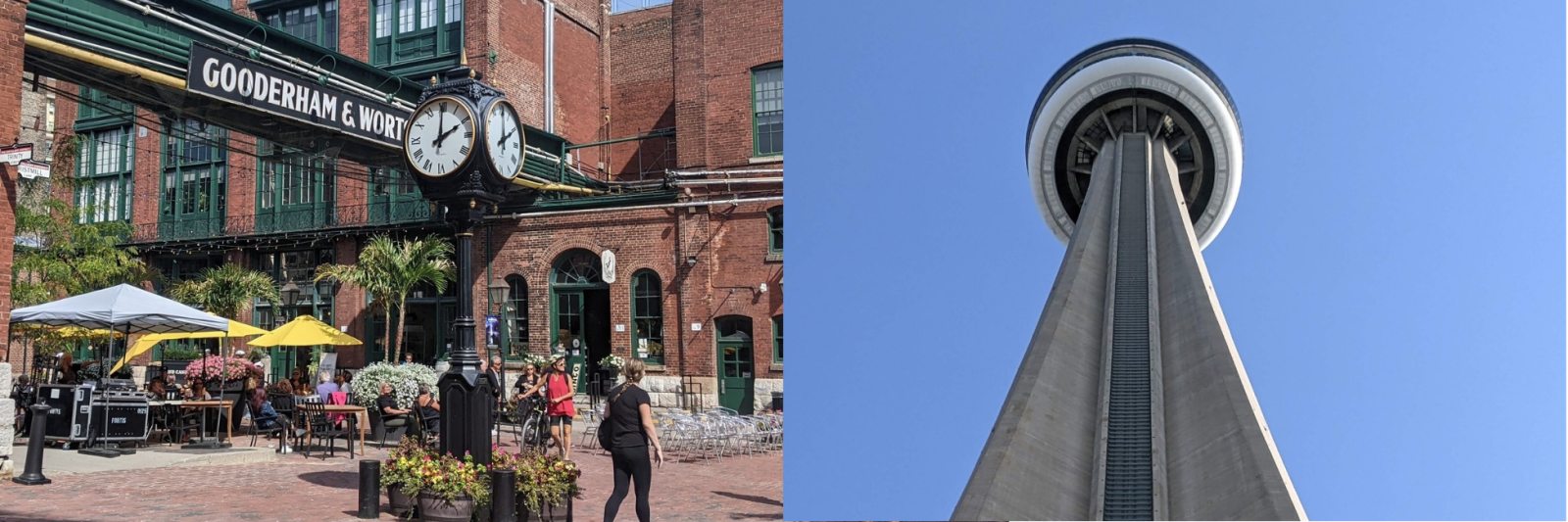 The Distillery & CN Tower