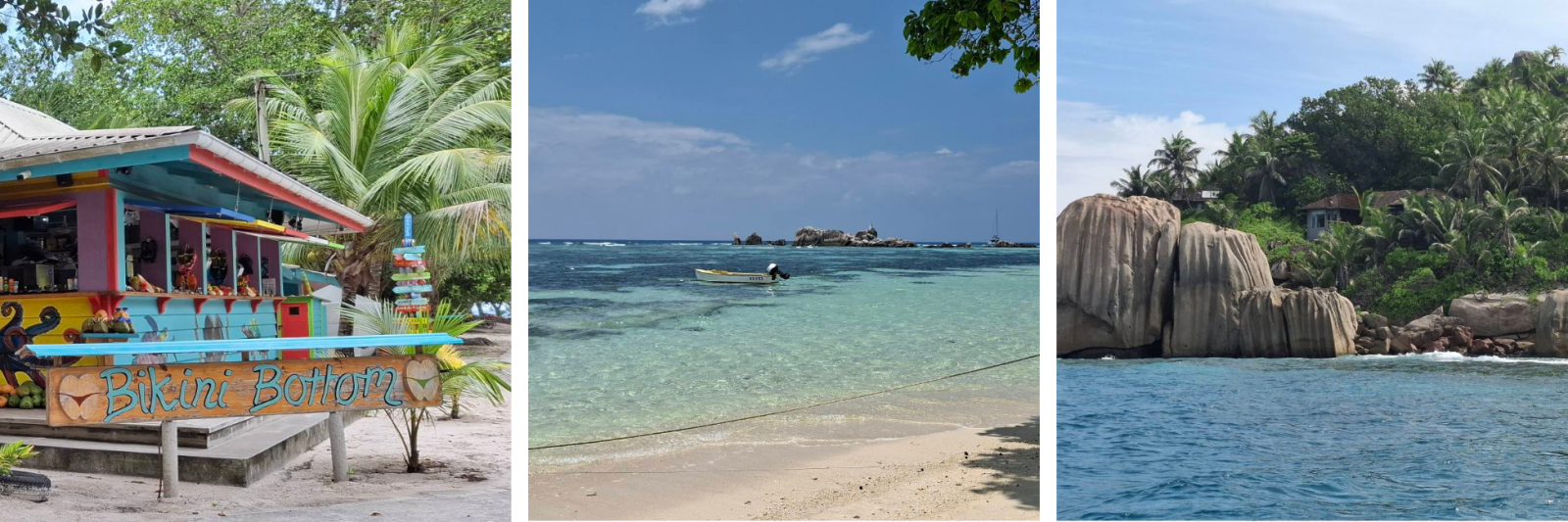 Bikini Bottom bar, Beach & Iconic Rocks